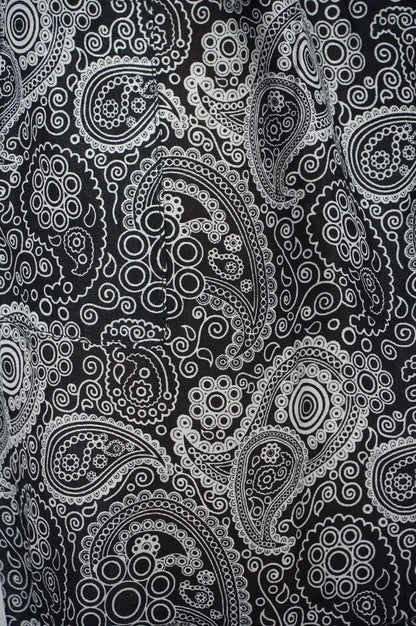 Black Paisley Pants Women Boho Pants Hippie Pants Yoga - UrbanNest Co