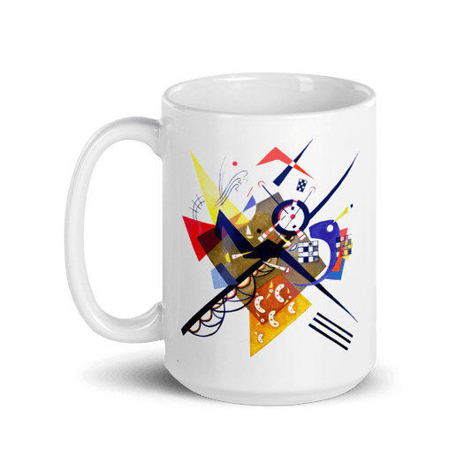 Wassily Kandinsky On White II (Auf Weiss) 1923, Artwork Mug - UrbanNest Co