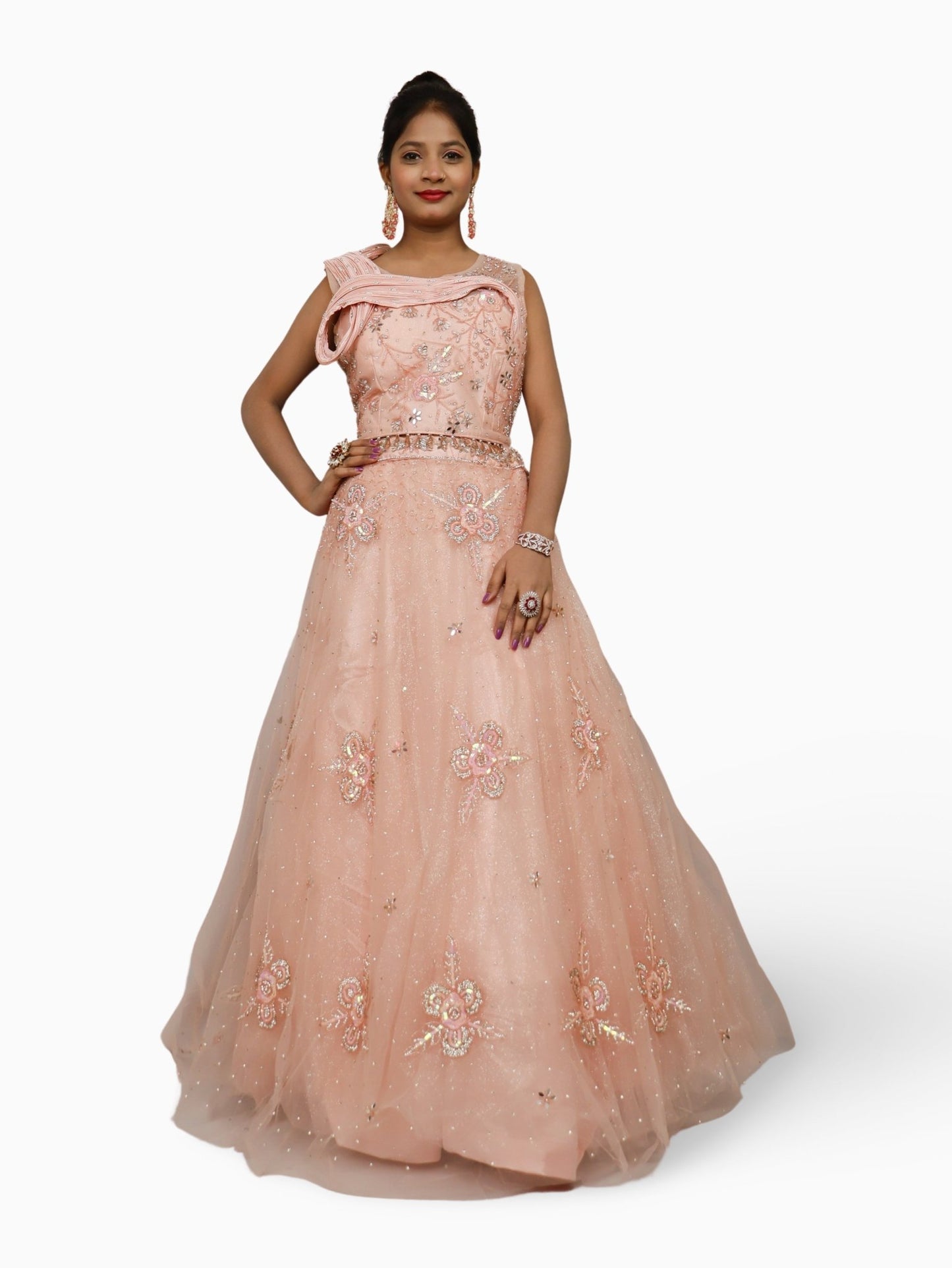 Mirror & Sequins Lehenga Choli Set - UrbanNest Co