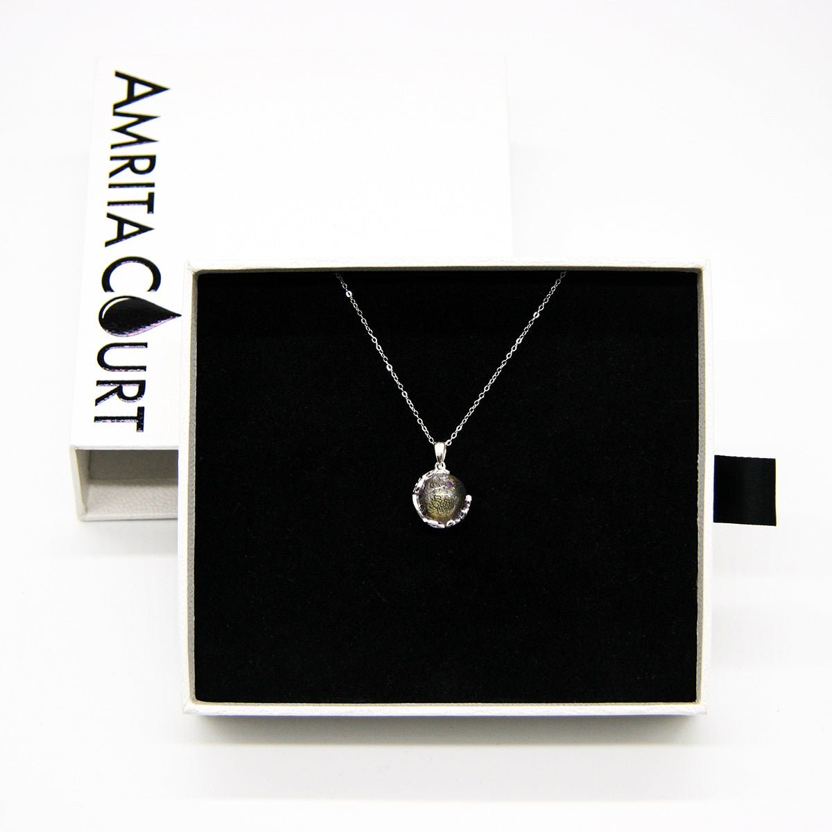 Planet Murano Aroma Necklace - Lunar Lavender | Energy & Healing | Diffuse on the go - UrbanNest Co