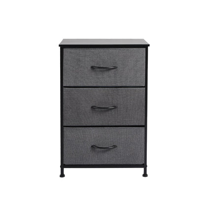 NNEIDS Levede Storage Cabinet Tower Chest Dark Grey - UrbanNest Co
