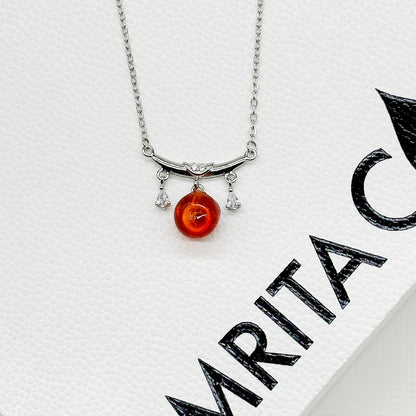Sterling Silver Zodiac Aroma Necklace - Libra Sep - Oct | Perfect Birthday Gift | Energy & Healing | Diffuse on the go - UrbanNest Co