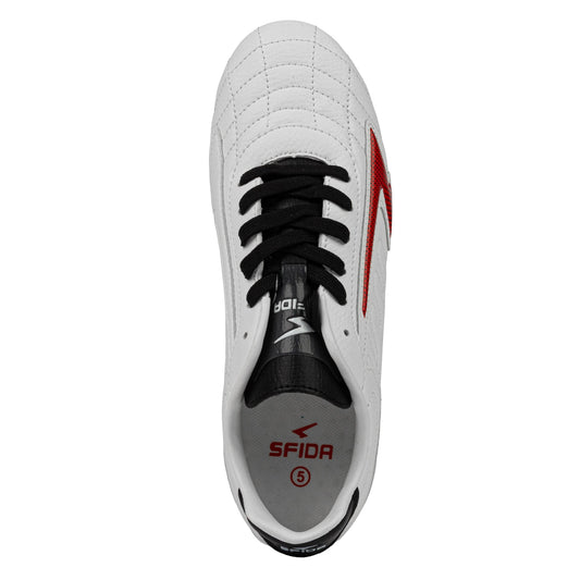 Legend Team Junior Football Boots - White/Red/Yellow - UrbanNest Co