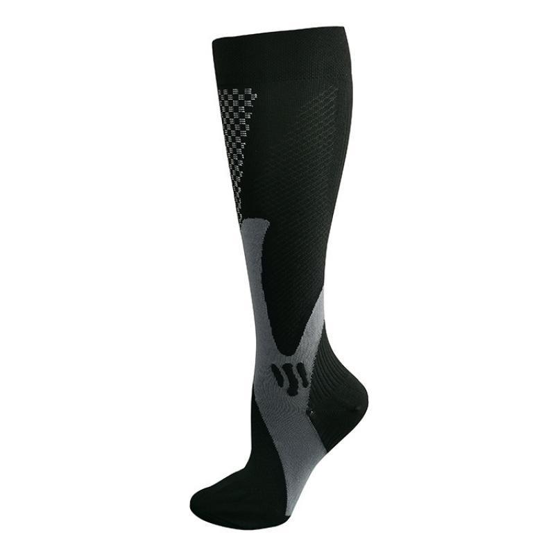 Copper Compression Socks for Running Cycling Travel Anti Fatigue Support L/XL Unisex - UrbanNest Co