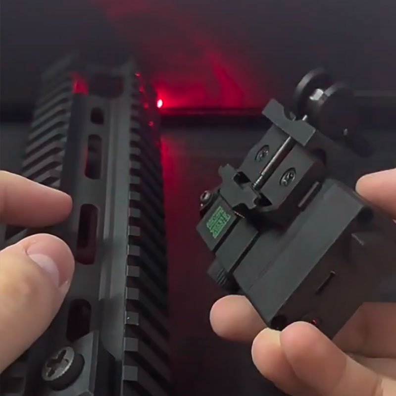 MINI - A2 PEQ15 Laser & IR Tactical Light - 20MM Picatinny Rail Mount, Red/Green Sight for M300/M600 - UrbanNest Co