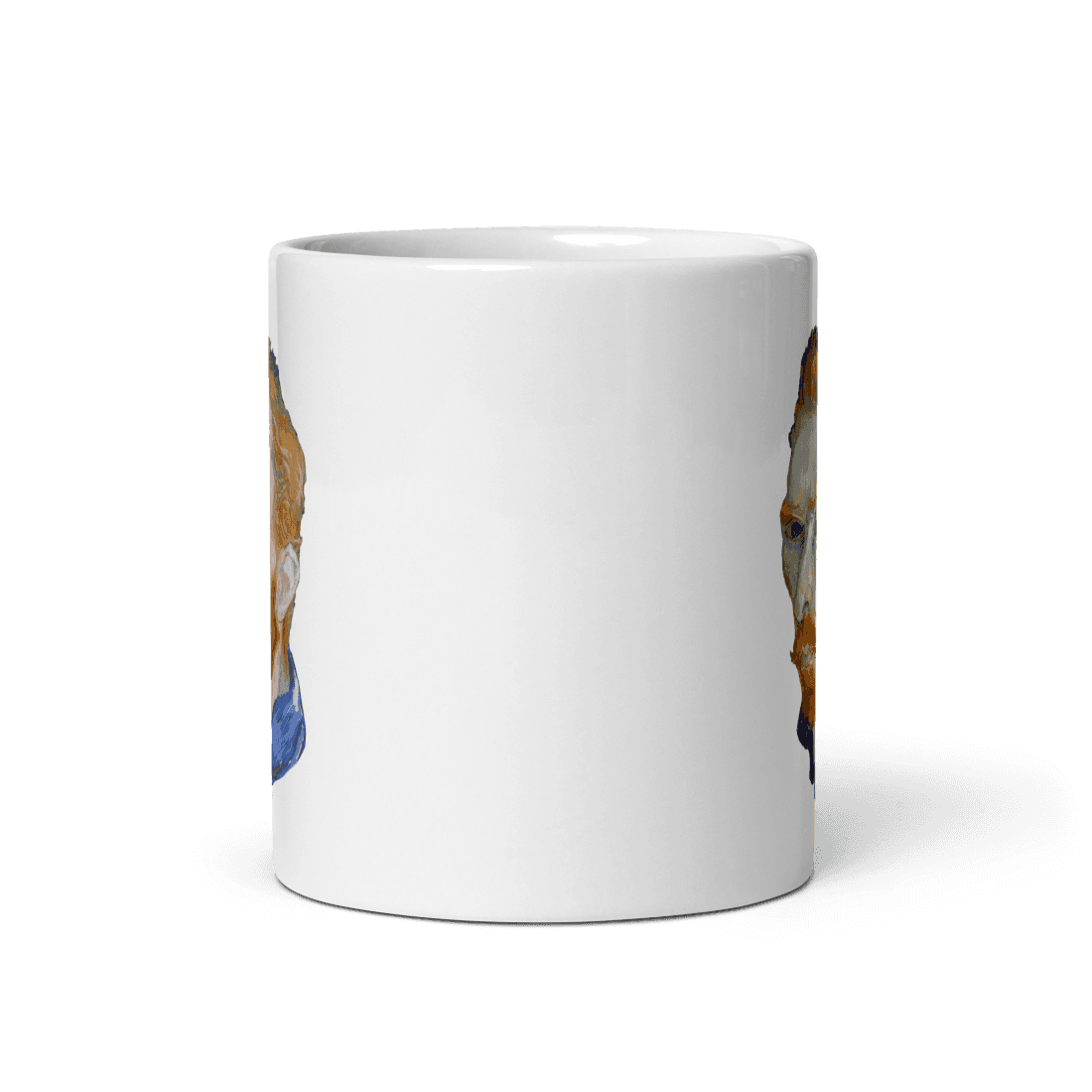 Van Gogh Self Portrait, 1889 Artwork Mug - UrbanNest Co