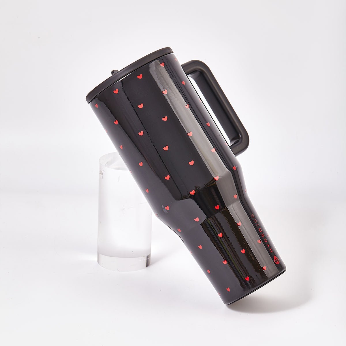 HydroJug Queen of Hearts Traveler Tumbler – Black Valentine Limited Edition - UrbanNest Co