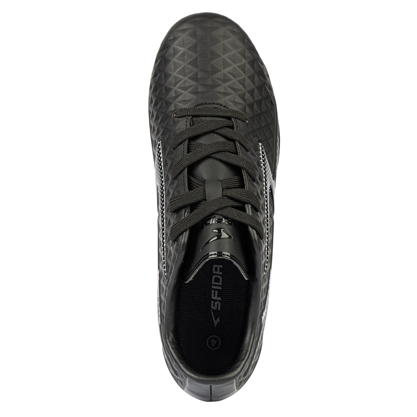 Rizz Senior Football Boots - Black/Black Wide Fit - UrbanNest Co