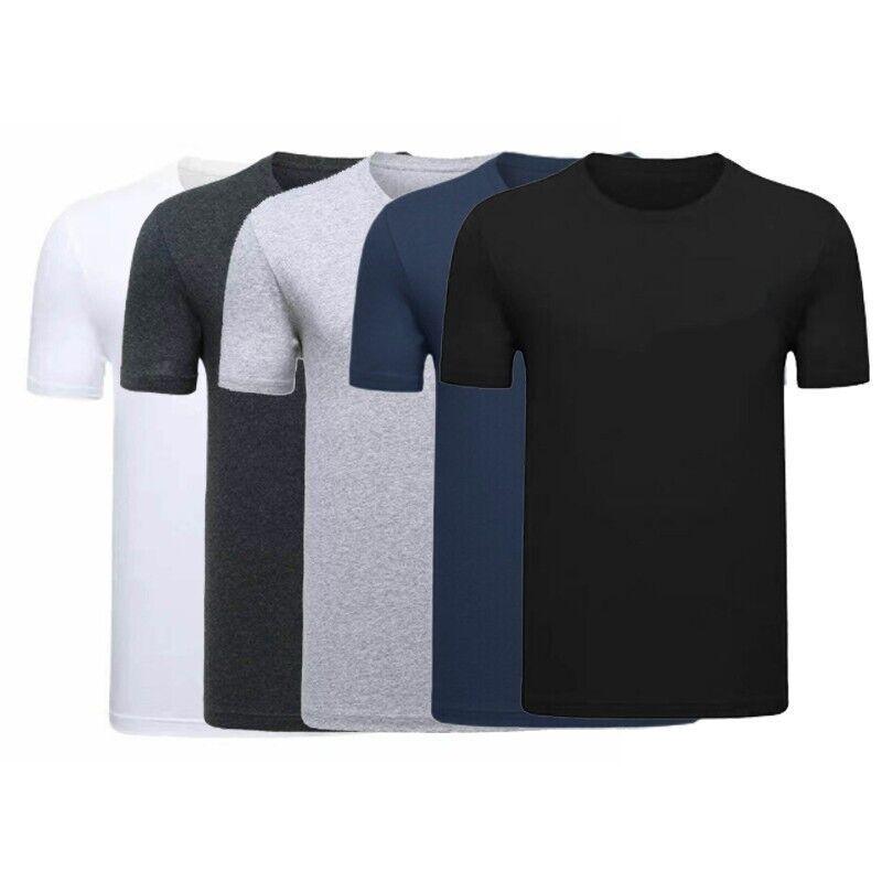 2XL Gildan Men T-shirt Plain Blank 100% premium Cotton Basic Tee Short Sleeve 76000 - UrbanNest Co