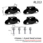RISK Cycling Bike Damping Pads, Smart Trainer Support Base, Tennis Ball Feet for X2 / X2 MAX / XX PRO. - UrbanNest Co