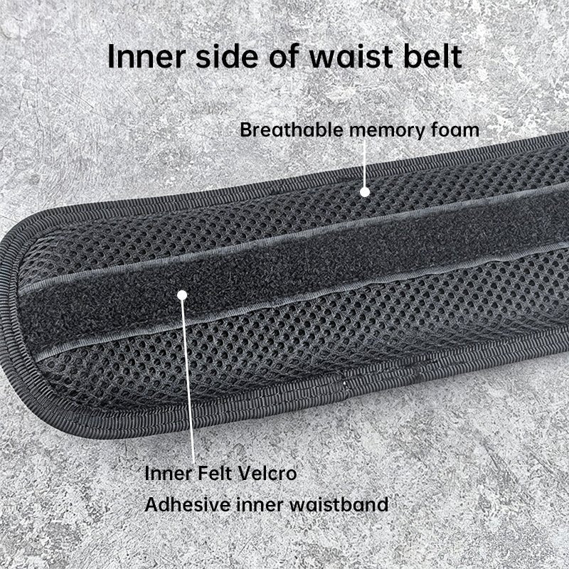Tactical Alloy Buckle Belt - Black Multifunctional Outdoor Belt for Men, Extended Training Belt - UrbanNest Co