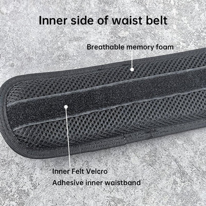 Tactical Alloy Buckle Belt - Black Multifunctional Outdoor Belt for Men, Extended Training Belt - UrbanNest Co