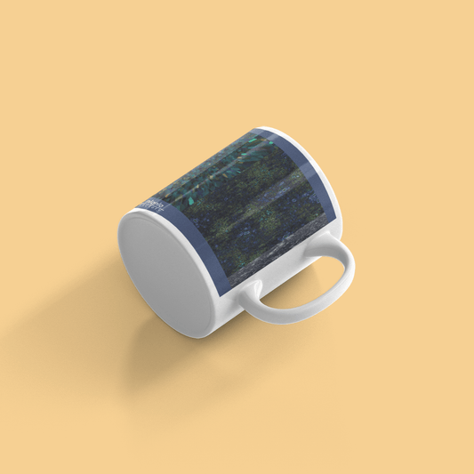 Into The Midnight Ceramic Mug, Stars Design for Coffee and Tea Lovers | by Victory In Wellness - UrbanNest Co