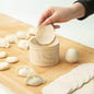 Hand - Held Wood Dumpling Maker Press - Quick Dough Wrapper Tool for Dumplings, Empanadas, Pierogi, and Hand Pies - UrbanNest Co