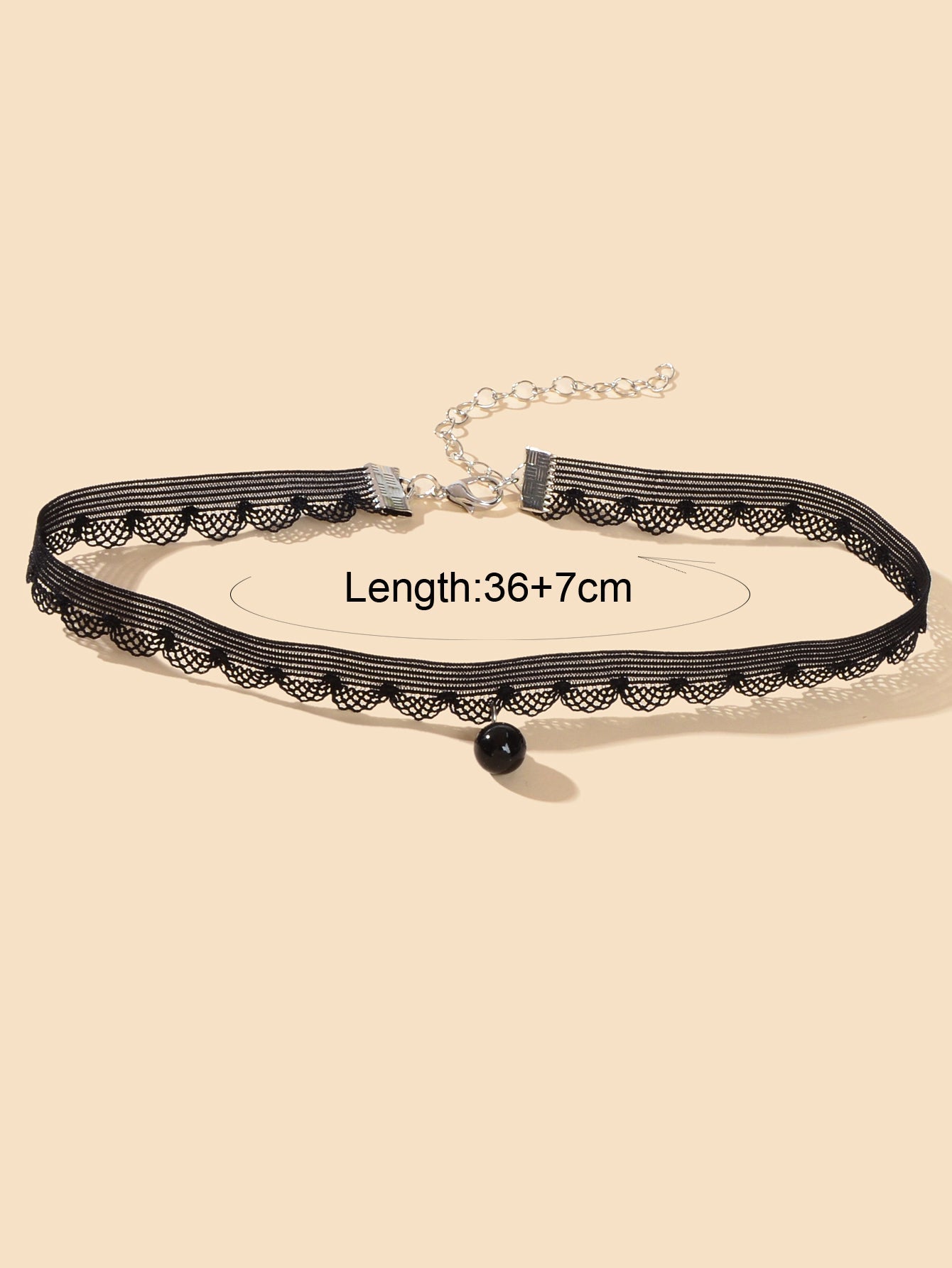 Classic Black Velvet Choker Round Charm Necklace Women Halloween Cosplay Jewelry - UrbanNest Co