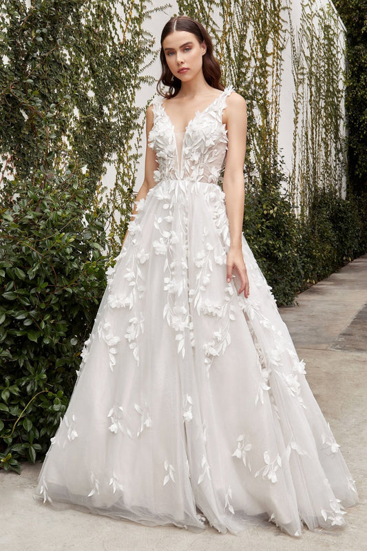 Liza Floral Wedding Gown - UrbanNest Co