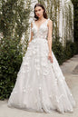 Liza Floral Wedding Gown - UrbanNest Co