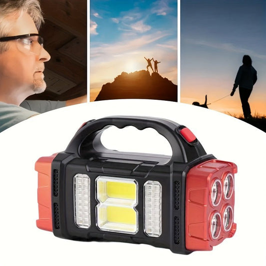NNETM Portable LED Solar Camping Lantern Rechargeable Flashlight - UrbanNest Co