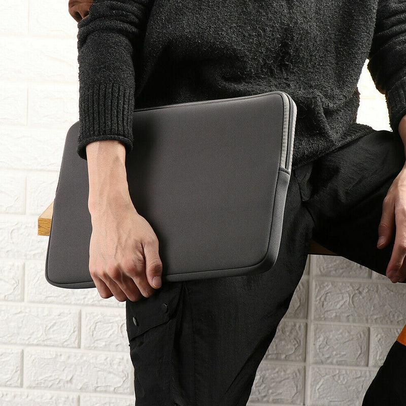 Grey Laptop Macbook Notebook Sleeve Bag Travel Carry Case Cover For 11 13 14 15 Inch Lap Top - UrbanNest Co