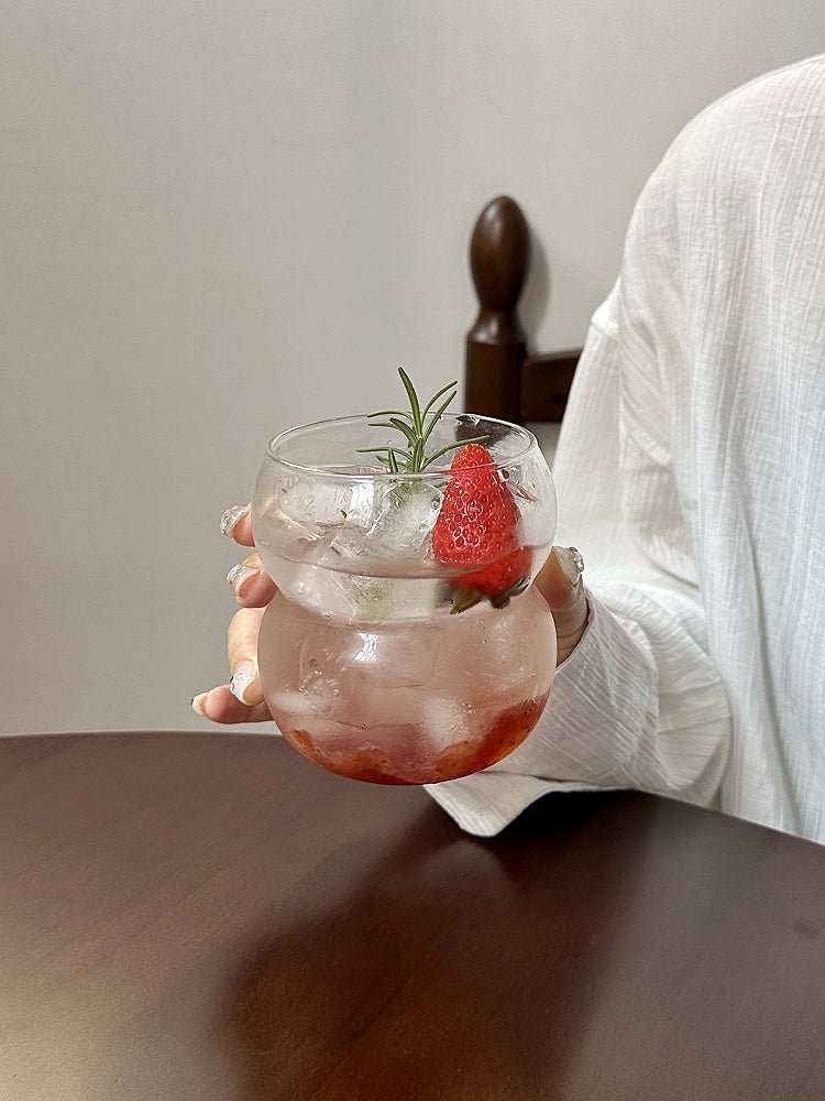 Bubble Shaped Glass Coffee Cups - UrbanNest Co