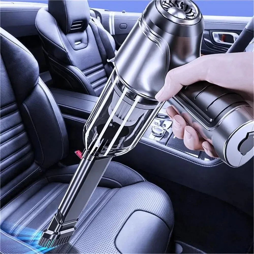 Car Vacuum Cleaner Strong Suction Cleaning Mini Machine Wireless Portable Handhled Blower Machine Air Duster for Home Appliances - UrbanNest Co