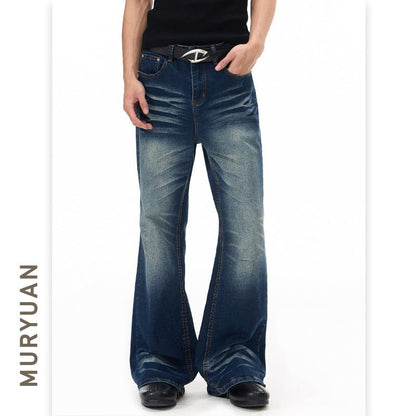 Street Style Slim Fit Stretch Flared Jeans - UrbanNest Co