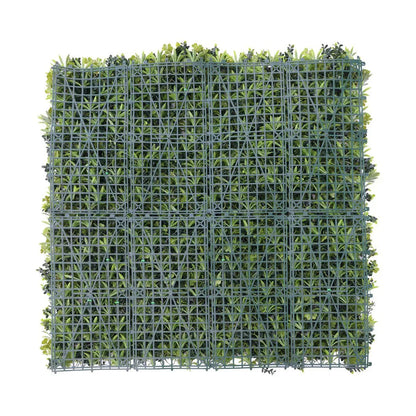 Luxury White Lily Vertical Garden Green Wall Panel 1m x 1m – SGS UV Resistant - UrbanNest Co