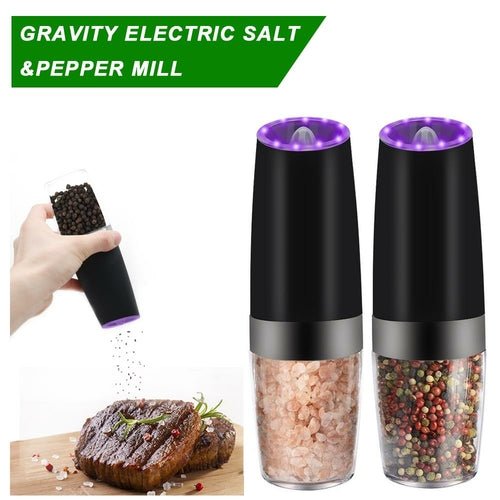 Electric Gravity Sensor Automatic Pepper Grinder Kitchen Tools - UrbanNest Co