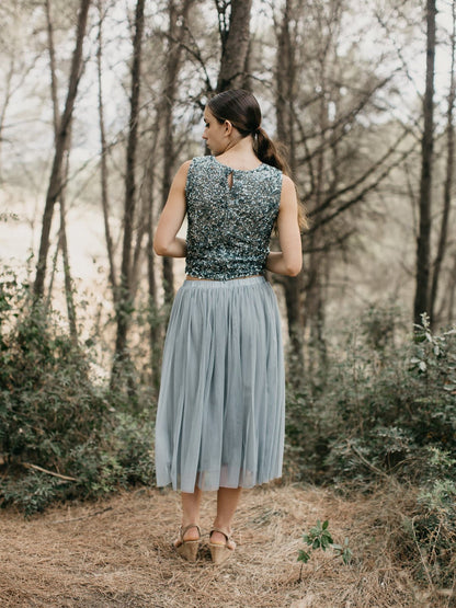 INES SKIRT MIDI - UrbanNest Co
