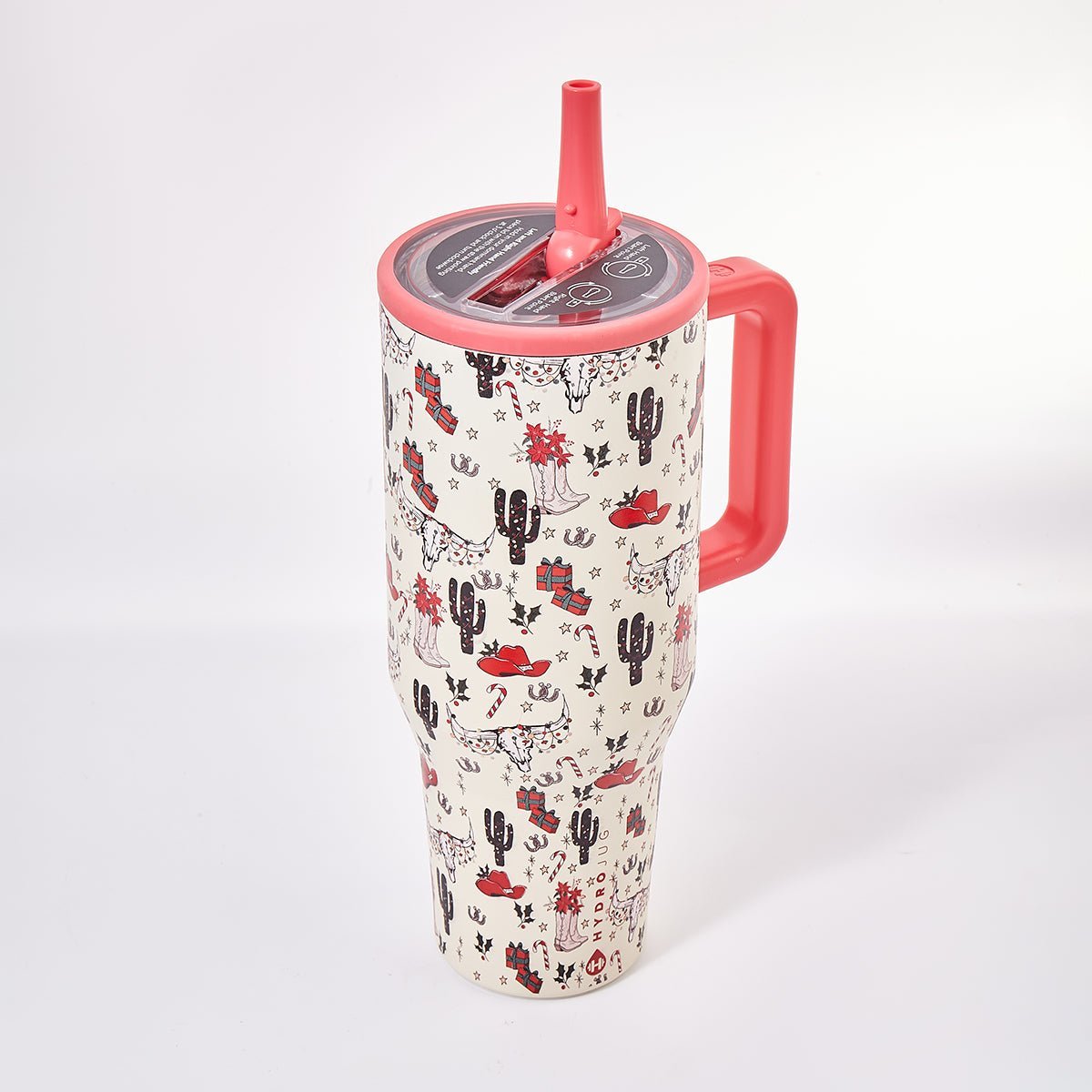 HydroJug Cowboy Christmas Traveler Tumbler – Western Holiday Limited Edition - UrbanNest Co