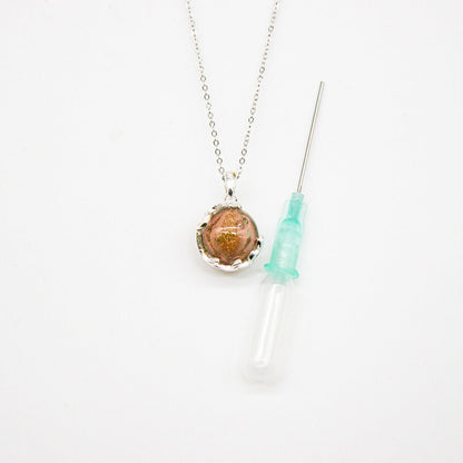 Planet Murano Aroma Necklace - Plutonian Amethyst | Energy & Healing | Diffuse on the go - UrbanNest Co