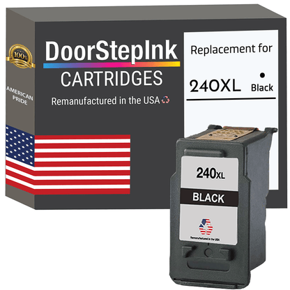 DoorStepInk Brand for Canon PG - 240XL Black High Yield Remanufactured in the USA Ink Cartridges - UrbanNest Co