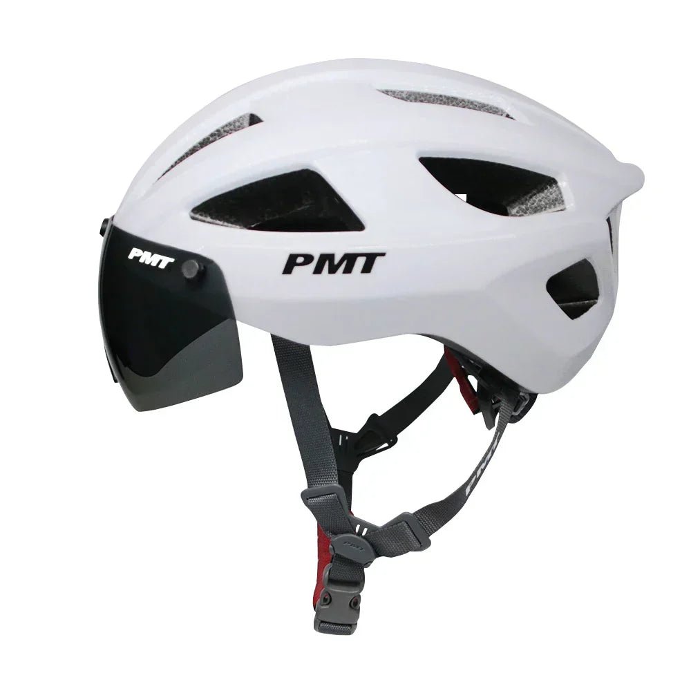 Ultralight Bicycle Helmet with Magnetic Windproof Lenses - UrbanNest Co