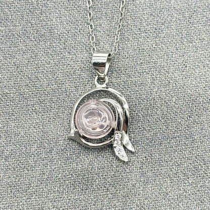 Sterling Silver Zodiac Aroma Necklace - Capricornus Dec - Jan | Perfect Birthday Gift | Energy & Healing | Diffuse on the go - UrbanNest Co