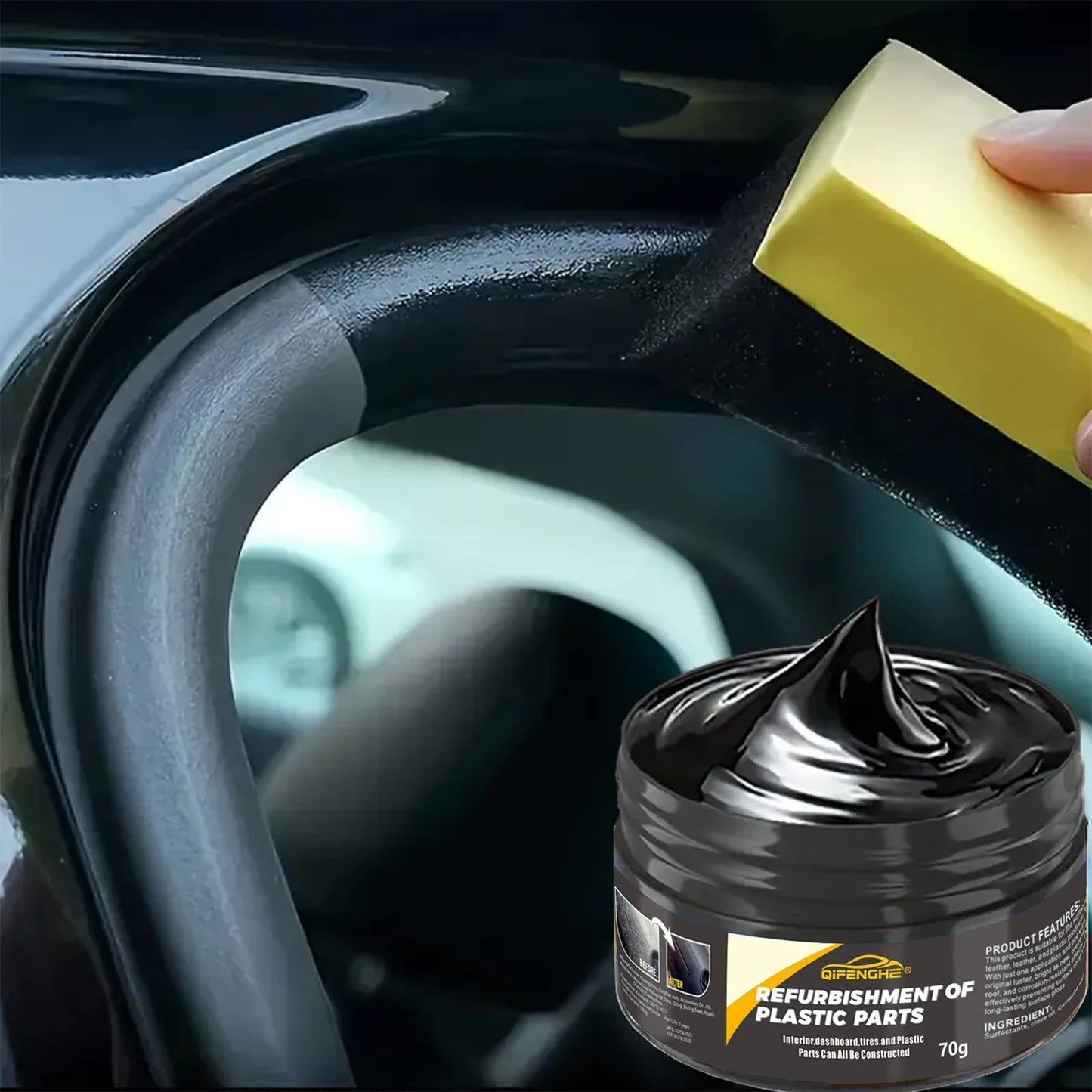 Automotive Plastic Repair Agent – Interior & Exterior Plastic Polishing Wax - UrbanNest Co