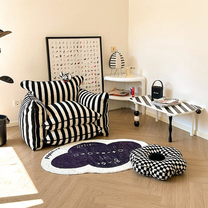 Playful Mind Striped Lazy Sofa Chair - UrbanNest Co