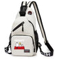 19*6*34CM Snoopy Cartoon Print Large Capacity Backpack Shoulder Bag Chest Crossbody Bag - UrbanNest Co