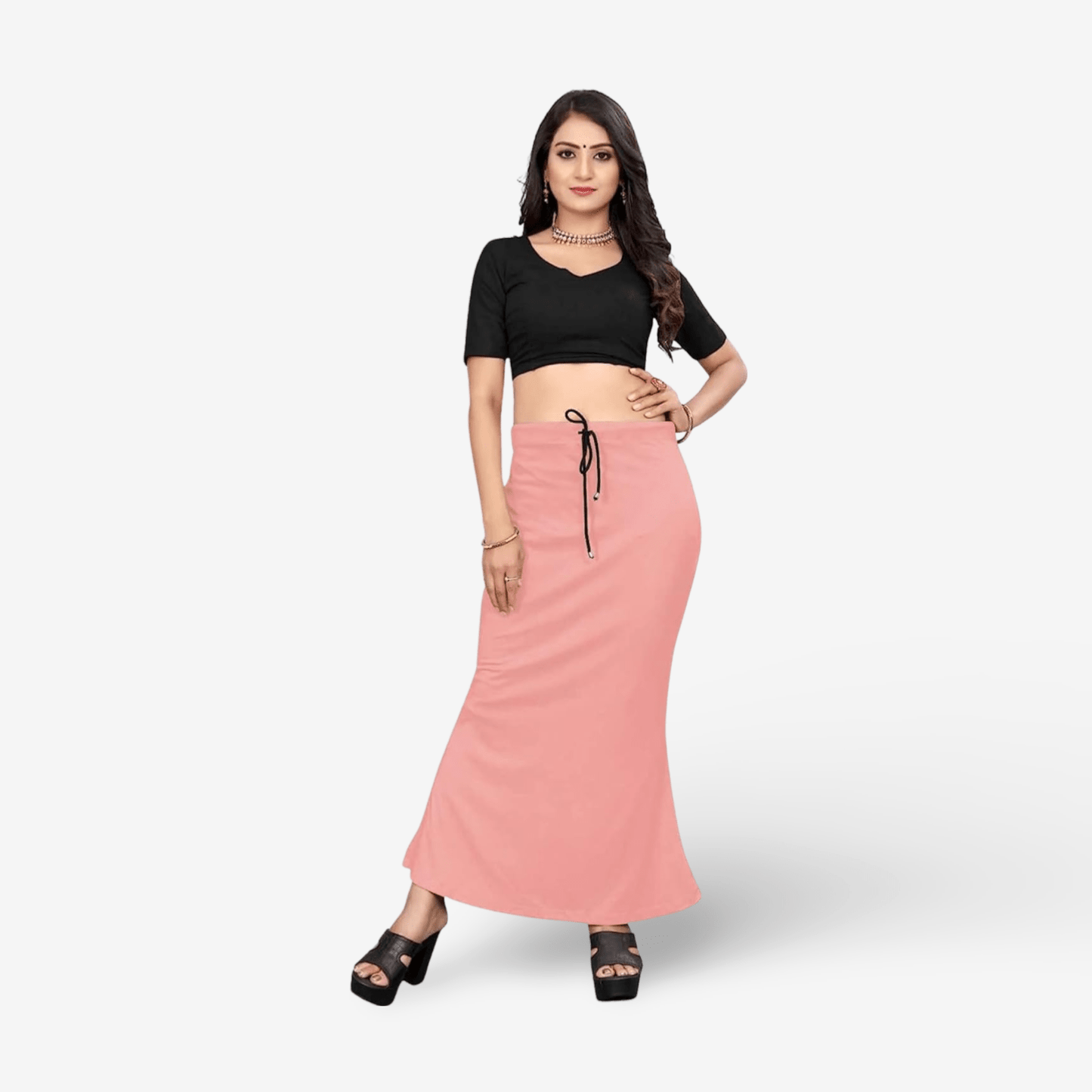 Lycra Saree Shapewear Petticoat for Women by Shreekama - UrbanNest Co