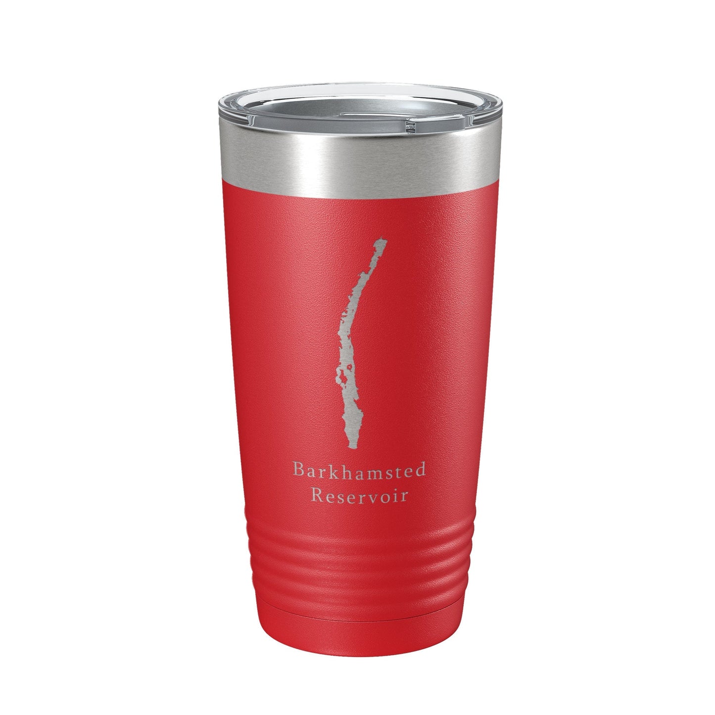 Barkhamsted Reservoir Tumbler Lake Map Travel Mug Insulated Laser Engraved Coffee Cup Connecticut 20 oz - UrbanNest Co