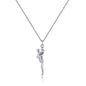 Necklace Embrace Pendant Necklace Mother - Daughter Embrace Clavicle Chain - UrbanNest Co