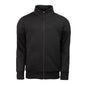 Perry Mens Full Zip Stand Collar Jacket - Black - UrbanNest Co