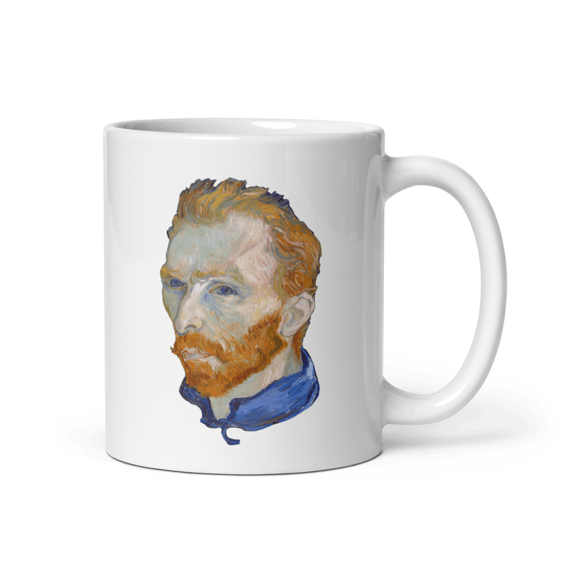 Van Gogh Self Portrait, 1889 Artwork Mug - UrbanNest Co