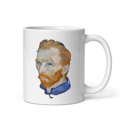 Van Gogh Self Portrait, 1889 Artwork Mug - UrbanNest Co