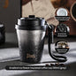 280ml Double Wall Ceramic Lined Travel Mug Car - UrbanNest Co