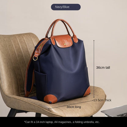 Stylish High - Quality Nylon Backpack with Large Capacity, Lightweight and Durable for Business Travel and Daily Commute - UrbanNest Co