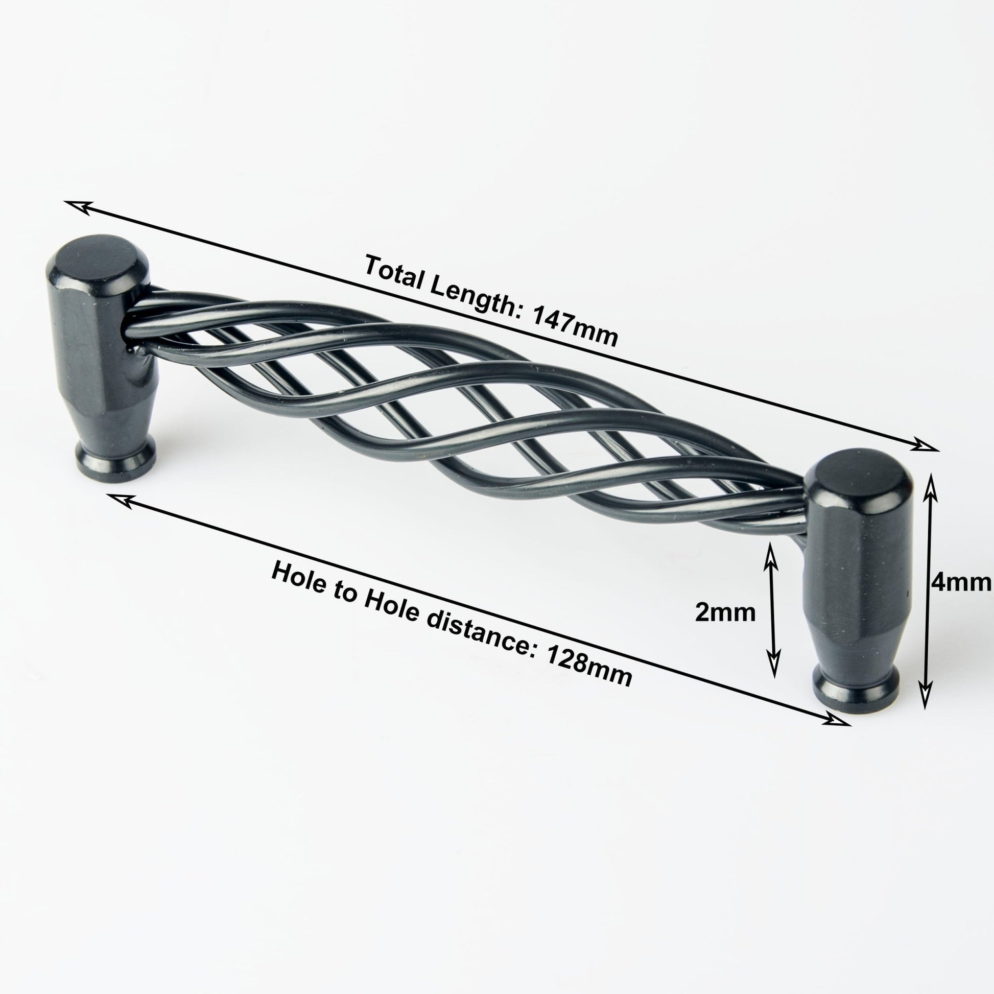 NNEDSZ Iron - nickel alloy Kitchen Door Cabinet Drawer Handle Pulls 128mm - UrbanNest Co