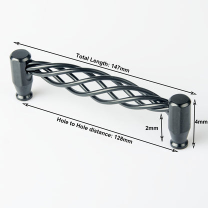 NNEDSZ Iron - nickel alloy Kitchen Door Cabinet Drawer Handle Pulls 128mm - UrbanNest Co
