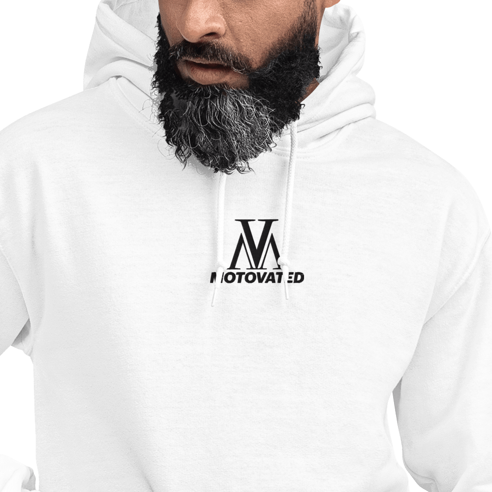 Embroided Motovated Hoodie - UrbanNest Co