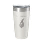 Lake Gaillard Map Tumbler Travel Mug Insulated Laser Engraved Coffee Cup Connecticut 20 oz - UrbanNest Co