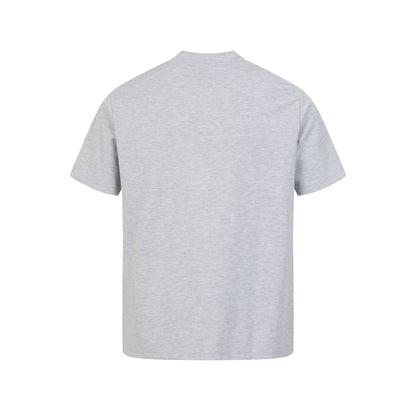 Letter Print T-Shirt High Street Loose Unisex Couple Style Short Sleeve - UrbanNest Co